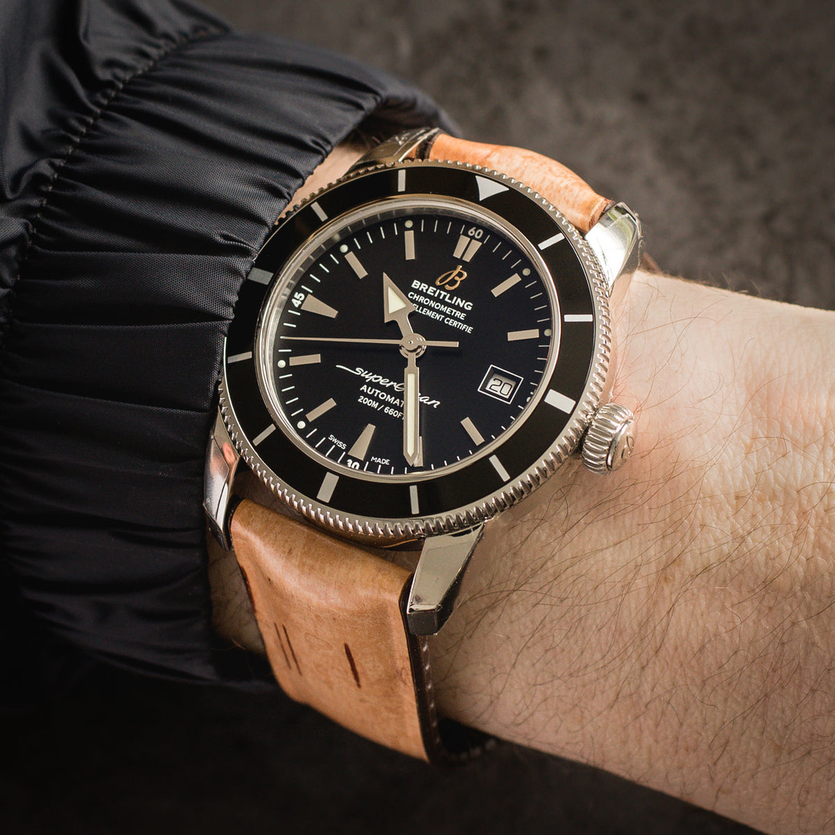 Gold Omega Watch
