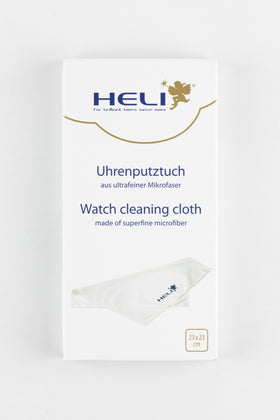 HELI Professional Superfine Microfibre Watch Cleaning Cloth in WHITE