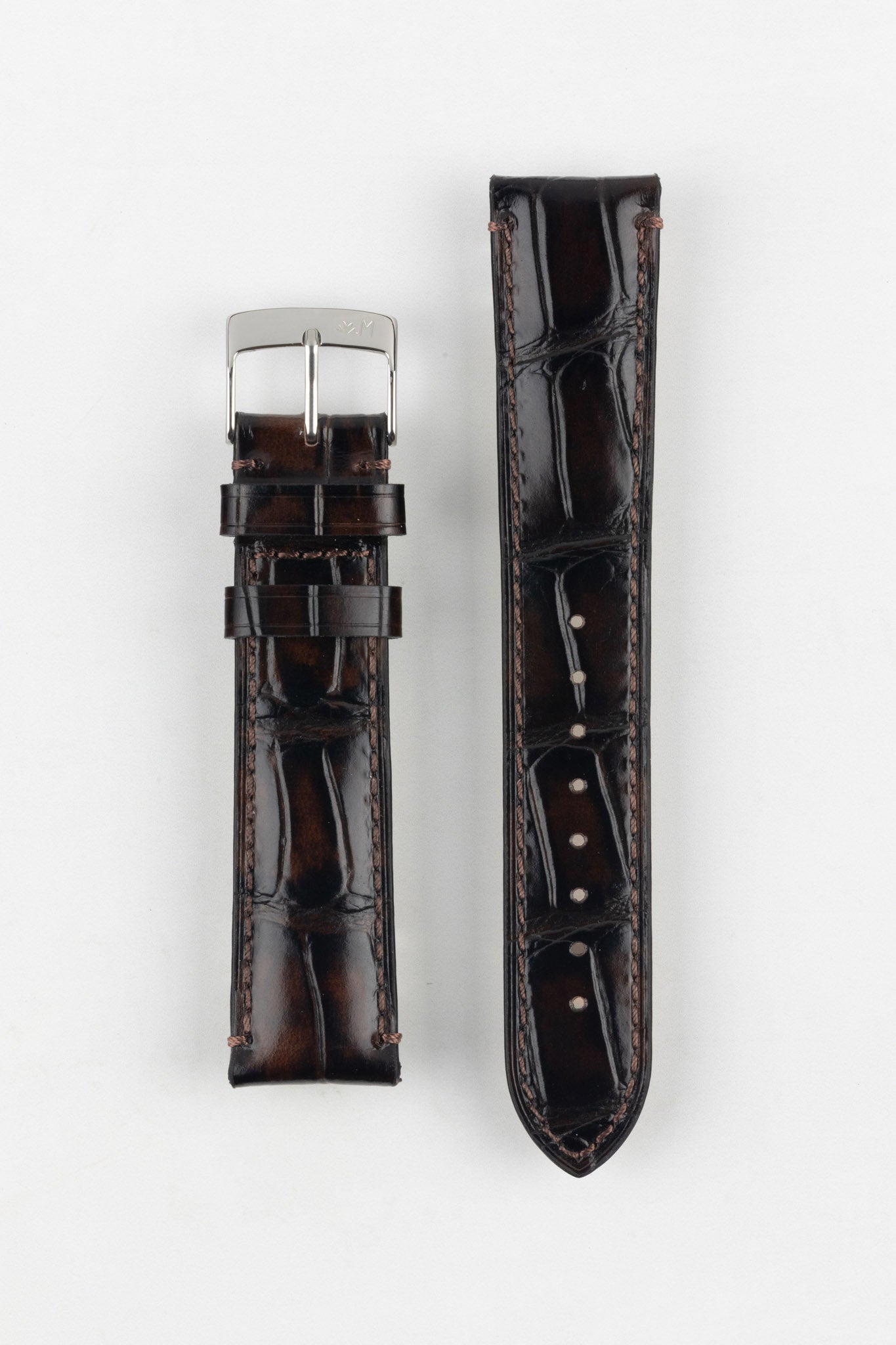 Morellato TIEPOLO Extra Soft Alligator Embossed Watch Strap