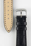 RIOS1931 ORLANDO Alligator-Embossed Leather Watch Strap in BLACK