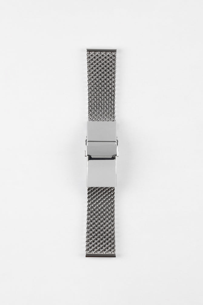 Staib 2785 Premium Milanaise 316L Stainless Steel Mesh Watch Bracelet - POLISHED SILVER