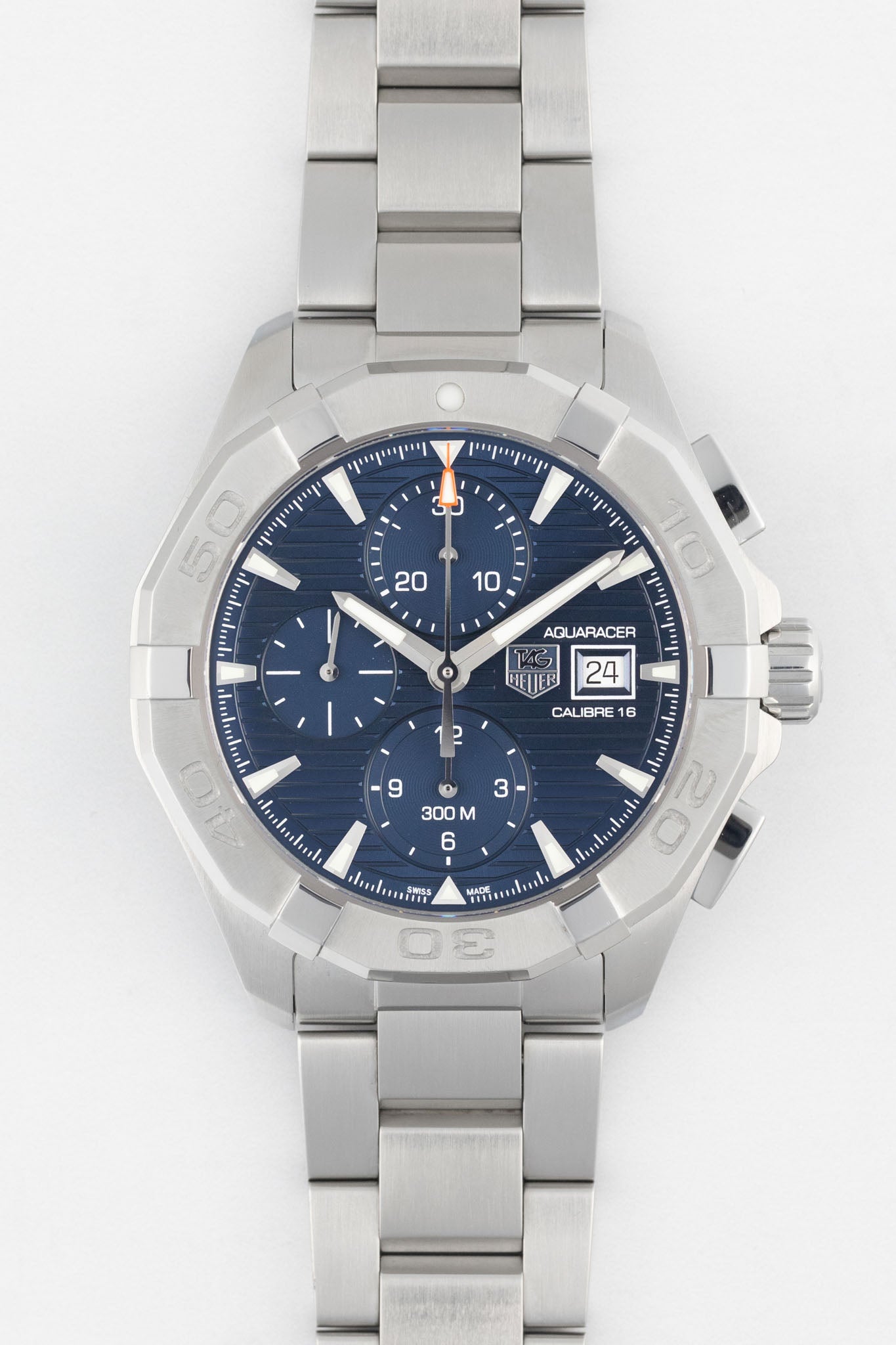 Tag Heuer Aquaracer 300m Blue Chronograph 43mm Watch