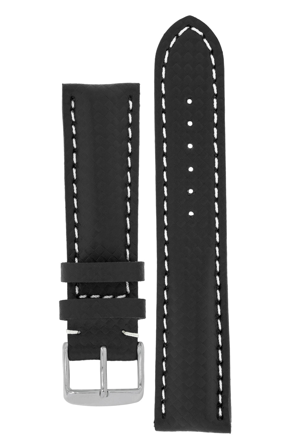 Breitling-Style Watch Strap Black WatchObsession UK – Watch