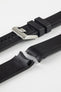 CRAFTER BLUE CB13 Rubber Watch Strap for Seiko Mini Turtle Series – BLACK with Rubber Keepers