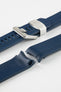CRAFTER BLUE CB13 Rubber Watch Strap for Seiko MM200 Series – NAVY with Rubber Keepers
