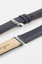 Morellato LEVY Vintage Calfskin Leather Watch Strap in BLUE