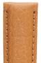 Morellato TINTORETTO Genuine Deerskin Leather Watch Strap in HONEY