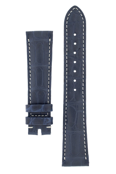 OMEGA CUZ005110 Speedmaster 'CK2998' Alligator Leather Watch Strap in BLUE