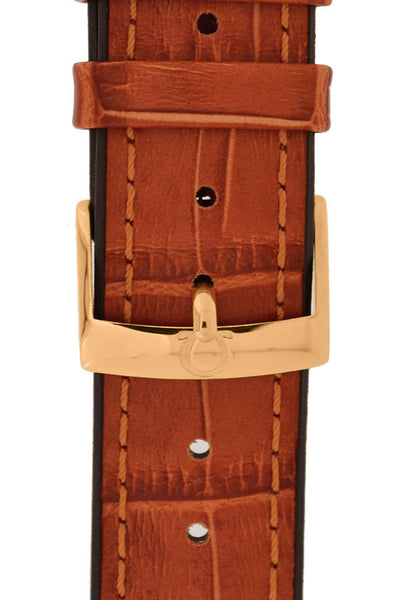 OMEGA Watch Strap Buckle in Red Gold Plated Finish