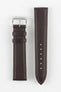 RIOS1931 TOSCANA Square-Padded Calfskin Leather Watch Strap in MOCHA