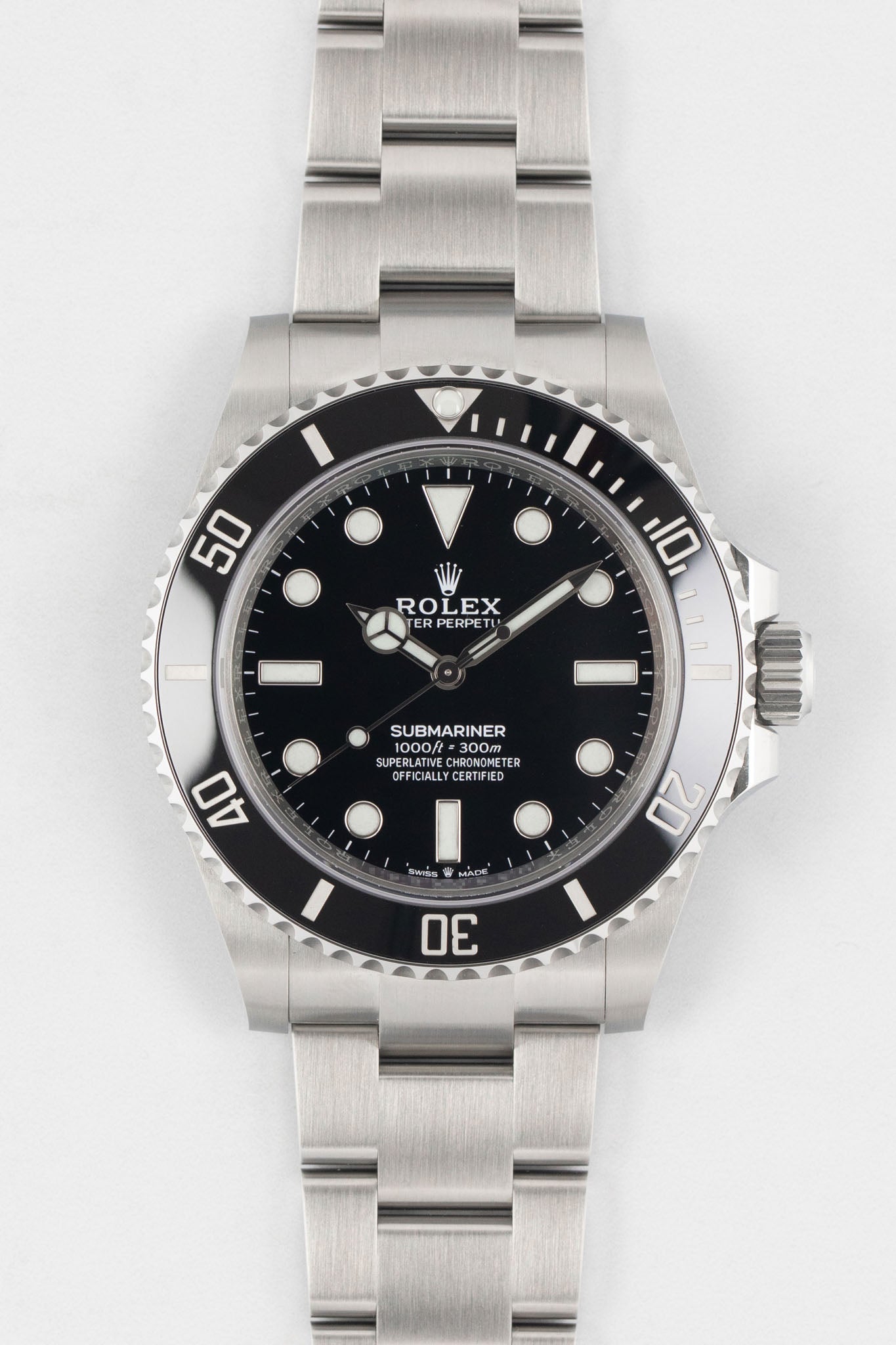 Rolex submariner crystal perpetual motion watch Clearance