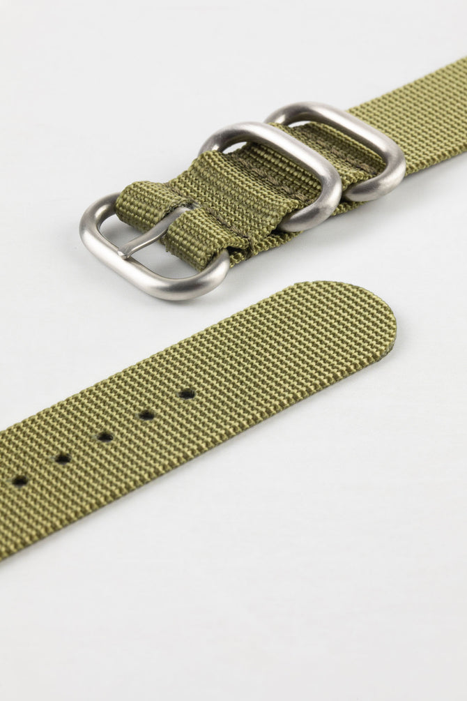 olive green watch strap 