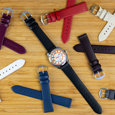 Clean and simple watch strap - The Hirsch Toronto