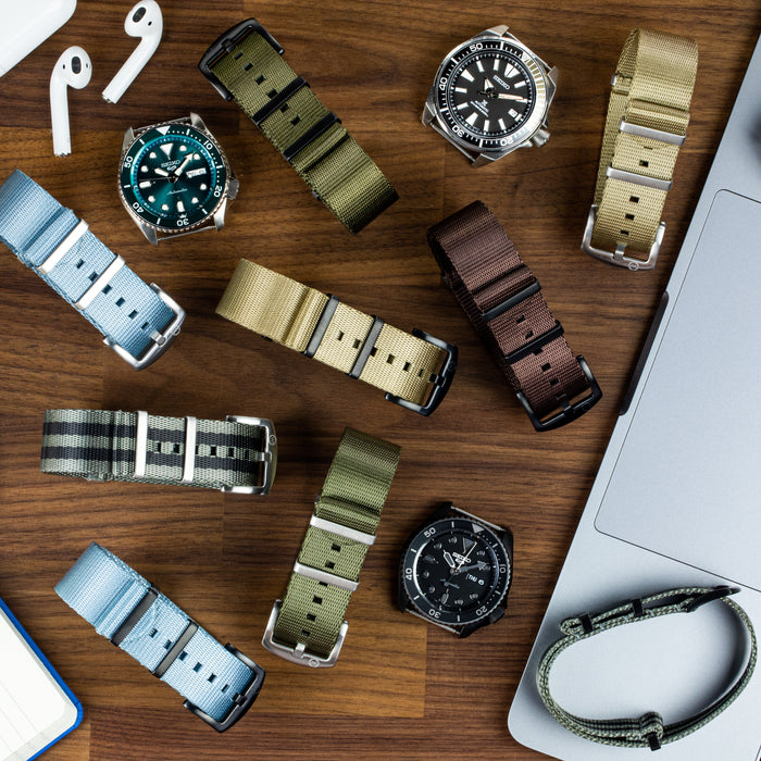 Our Seatbelt Nylon Straps get a fresh drop of colour