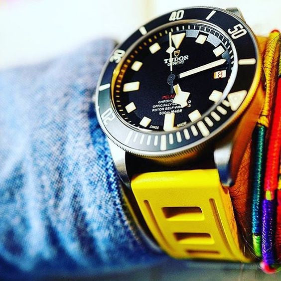 Natural vs Synthetic Rubber Watch Straps