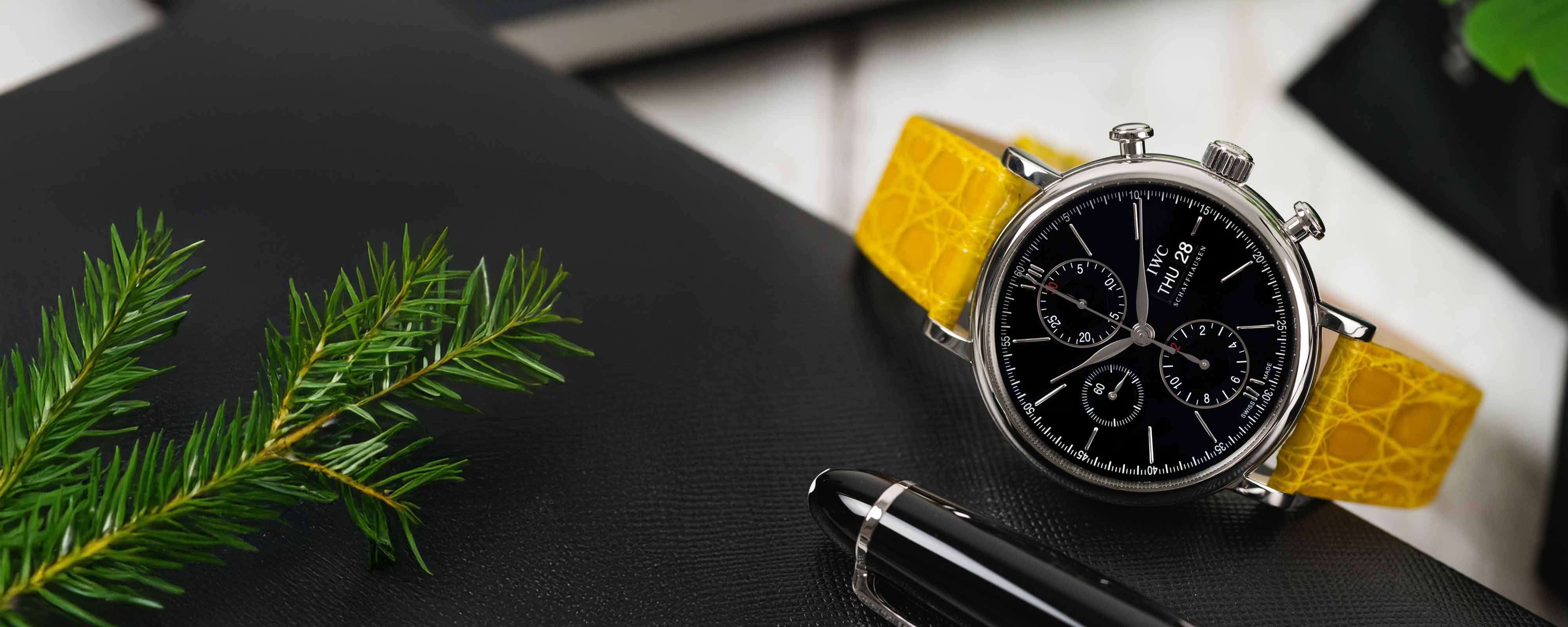 Hirsch GENUINE CROCO Watch Strap | WatchObsession – Watch Obsession