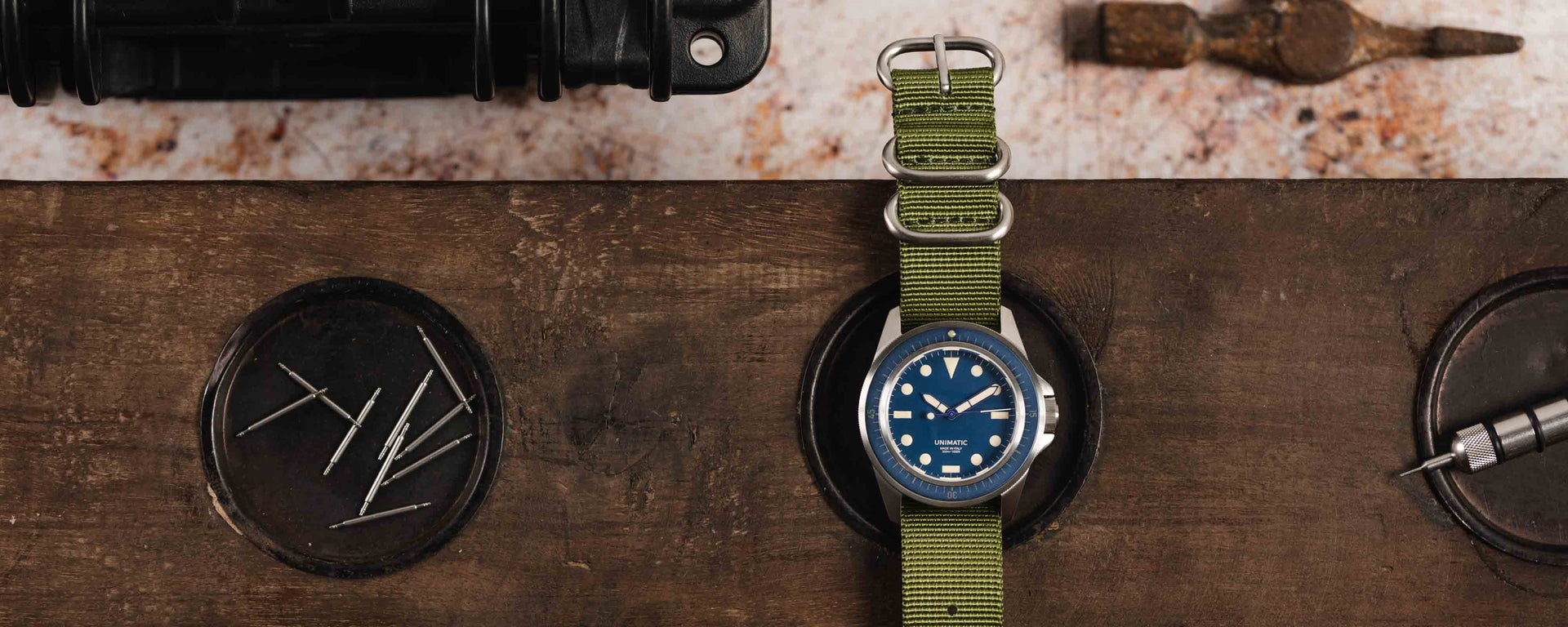 One-Piece and Zulu Watch Straps