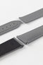 Artem Straps Loop-less™ Grey Sailcloth Watch Strap