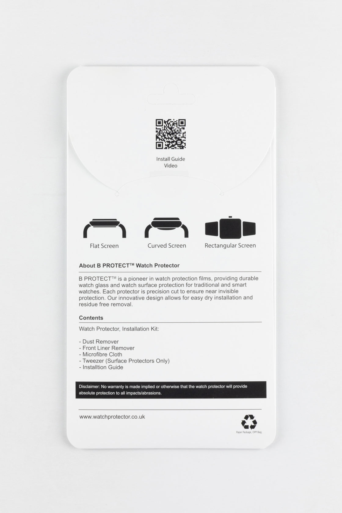 Watch Glass Protector Film | Accessories | Watch Obsession UK