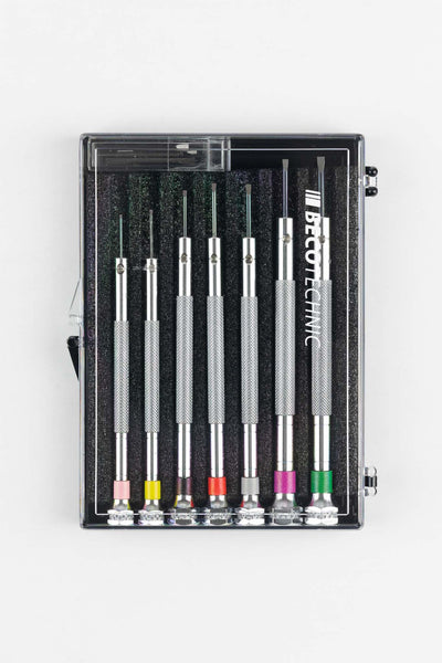 BECO TECHNIC 7 Piece Watch Screwdriver Box Set