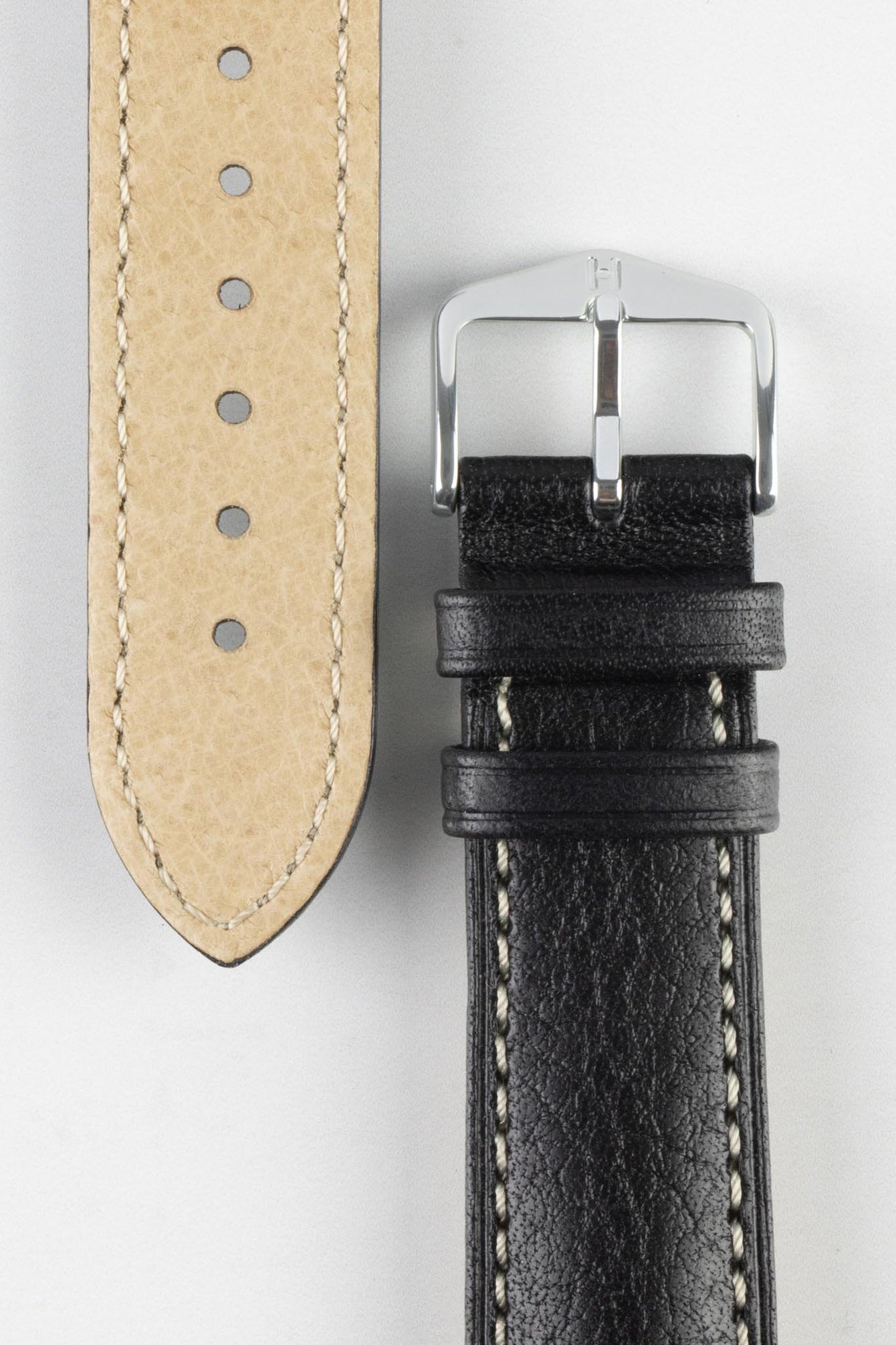 Horlogeband 22mm bruin ecovriendelijk rundleder | hoge korting Horlogeband 22mm bruin ecovriendelijk rundleder | hoge korting