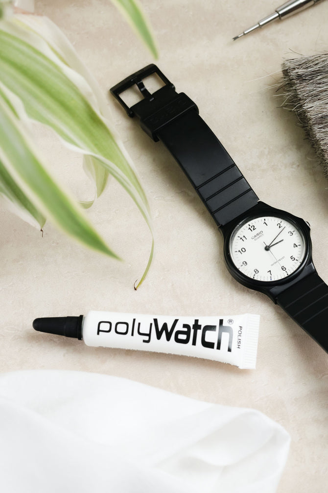 POLYWATCH Polish Scratch Remover For Plastic Watch Crystals