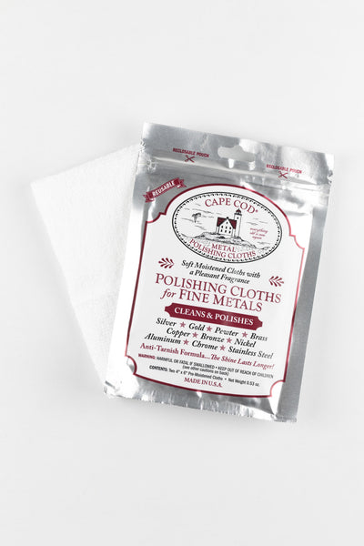CAPE COD Watch Polishing and Buffing Cloth Pack
