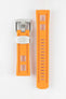 CRAFTER BLUE CB01 Orange Rubber Watch Strap