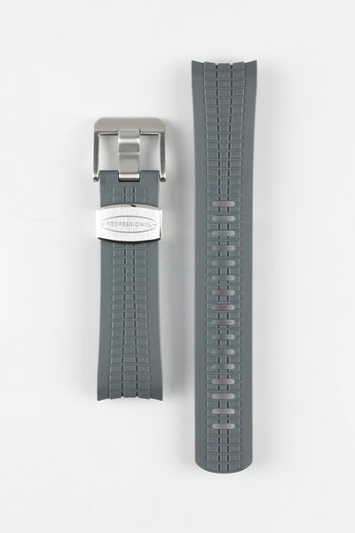 CRAFTER BLUE CB11 'Aquanaut' Rubber Watch Strap for Seiko SKX Series – GREY