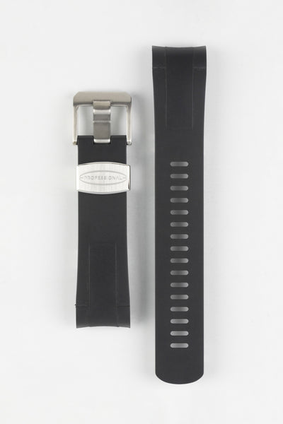 CRAFTER BLUE TD01 Rubber Watch Strap for Tudor Black Bay Series – BLACK