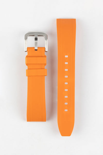 CRAFTER BLUE UX03 Orange FKM Rubber Watch Strap