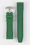 Green FKM Rubber Watch Strap from Crafter Blue