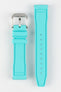 Turquoise Crafter Blue UX07 Watch Strap with Quick Release Spring Bars