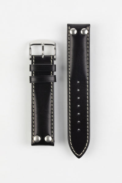 Di-Modell IKARUS Pilot Sport Watch Strap in BLACK