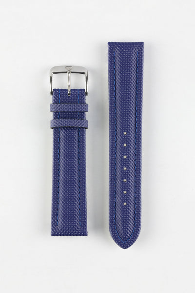Di-Modell TRAVELLER PU Nylon Waterproof Watch Strap in BLUE