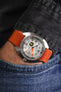 Erika's Originals ORANGE MN™ Strap in FULL ORANGE - BRUSHED Hardware