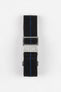 Erika's Originals BLACK OPS MN™ Strap with NAVY Centerline - BRUSHED Hardware