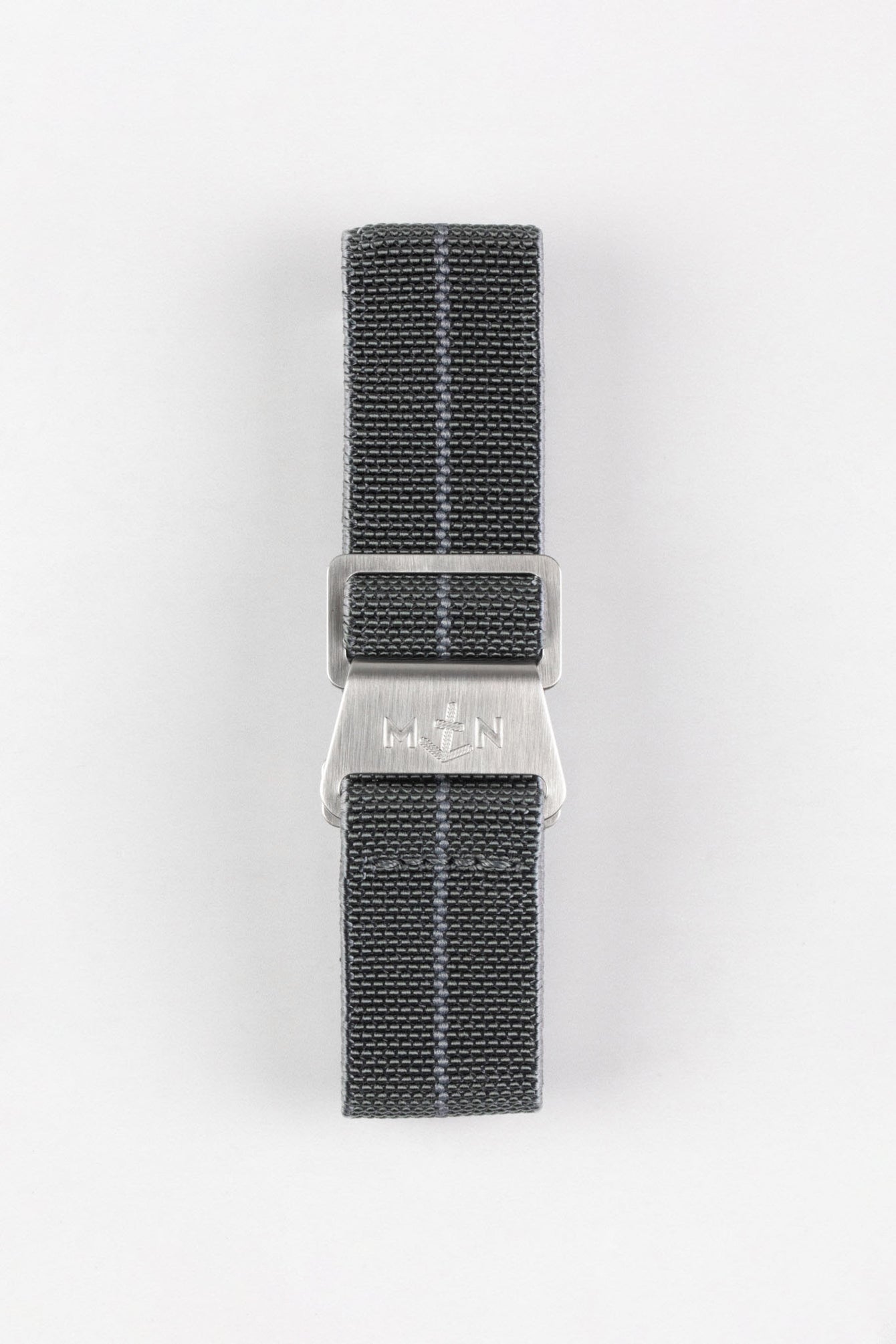 Erika's Originals MIRAGE MN™ Strap in TWO-TONE GREY - BRUSHED Hardware