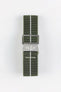 Erika's Originals ORIGINAL MN™ Strap with WHITE Centerline - BRUSHED Hardware