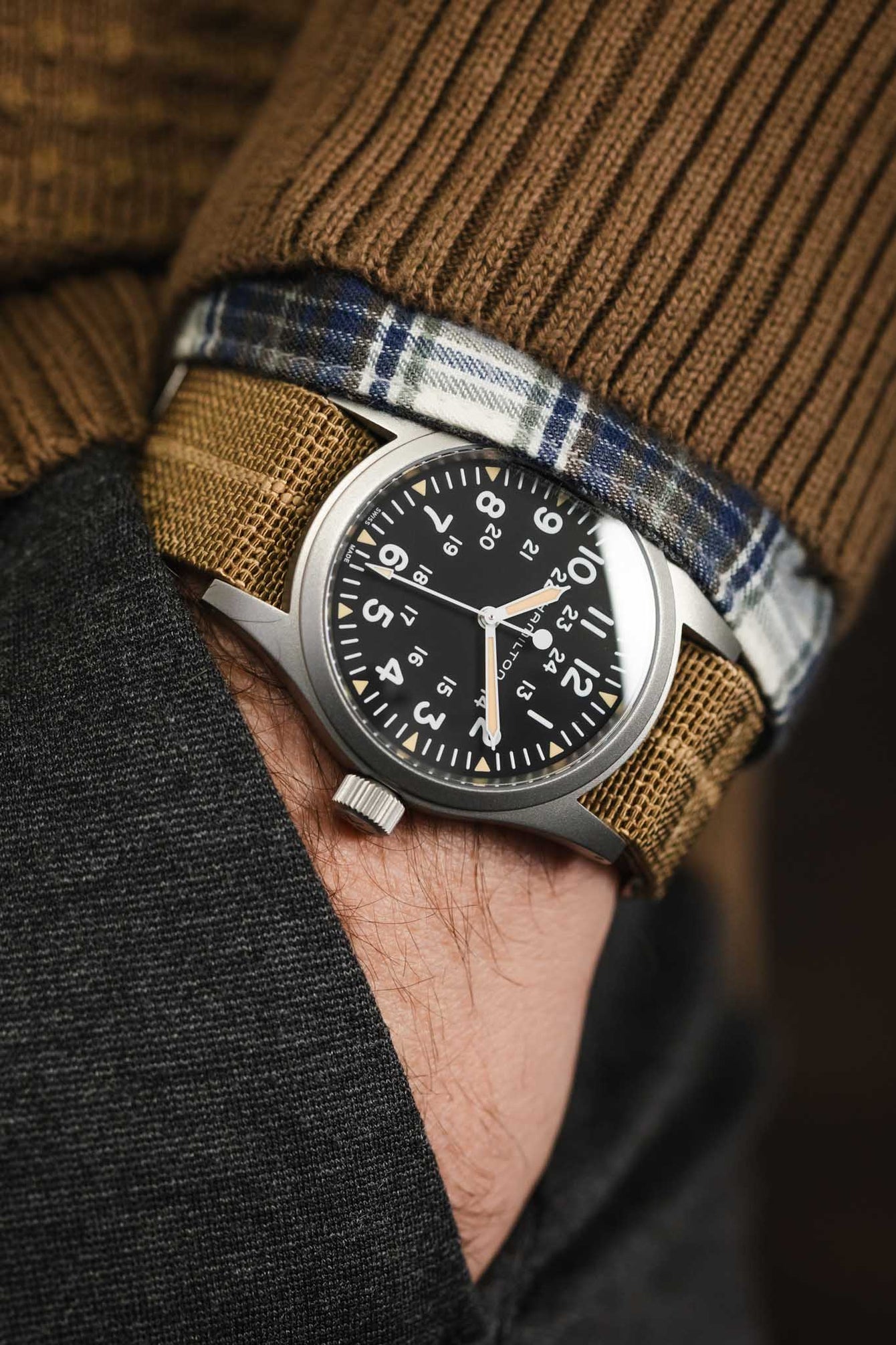 Erika's Originals SAHARA MN™ Watch Strap | 2 Tone Centerline