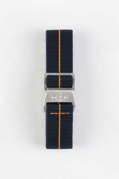 Erika's Originals TRIDENT MN™ Strap with ORANGE Centerline - BRUSHED Hardware