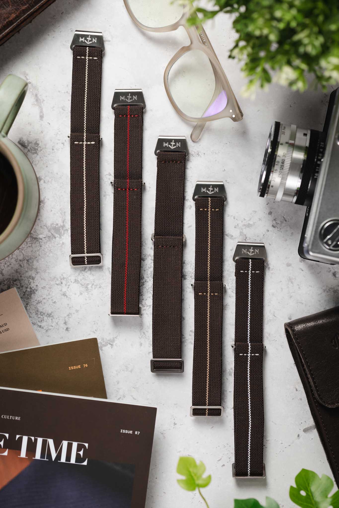 Erika's Originals HAVANA MN™ Strap in FULL BROWN | WatchObsession