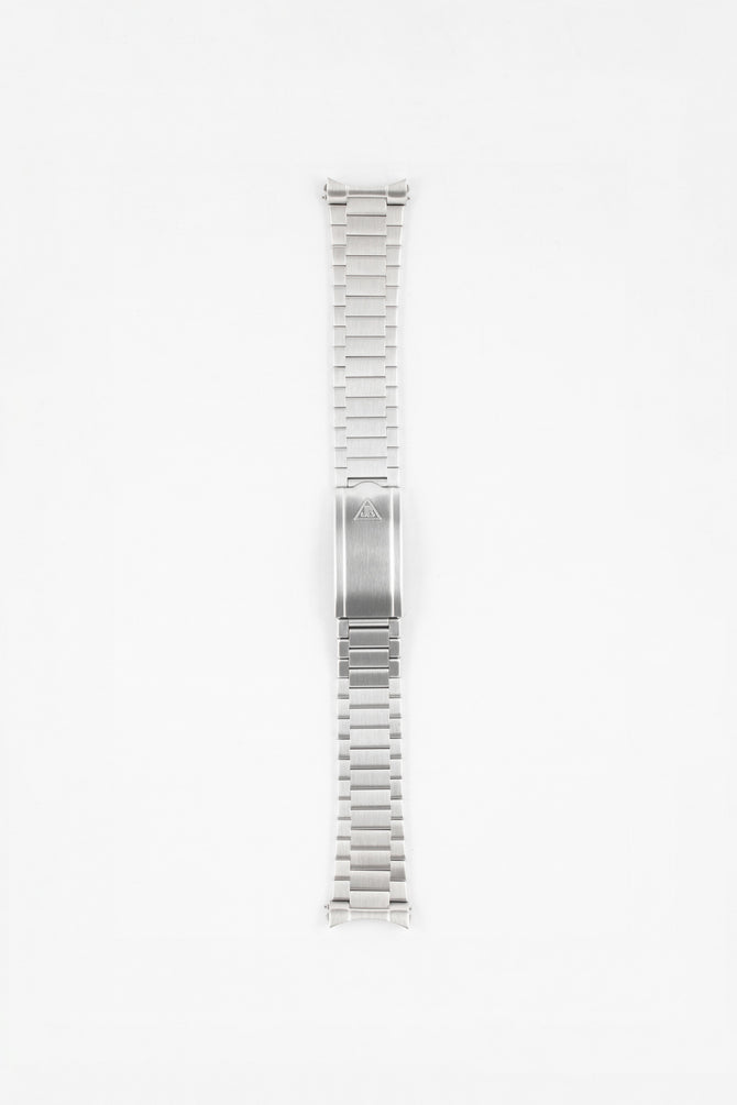 Forstner FLAT LINK Stainless Steel Watch Bracelet for OMEGA Seamaster - FULLY BRUSHED