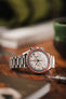 Forstner PRESIDENT (1450) Stainless Steel 19mm Watch Bracelet for OMEGA 'FOIS' Speedmaster