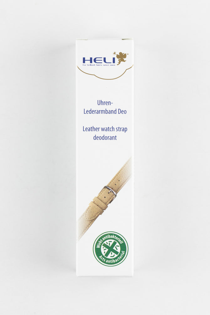 HELI Professional Rubber and Leather Watch Strap Deodorant