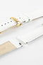 white crocodile watch strap 