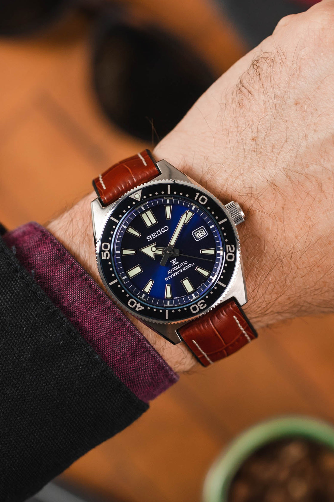 Hirsch George Watch Strap | Gold Brown | HirschStraps – Watch Obsession