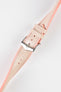 light pink watch strap (buckle)