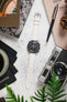 Hirsch LONDON Matt Alligator Leather Watch Strap in WHITE