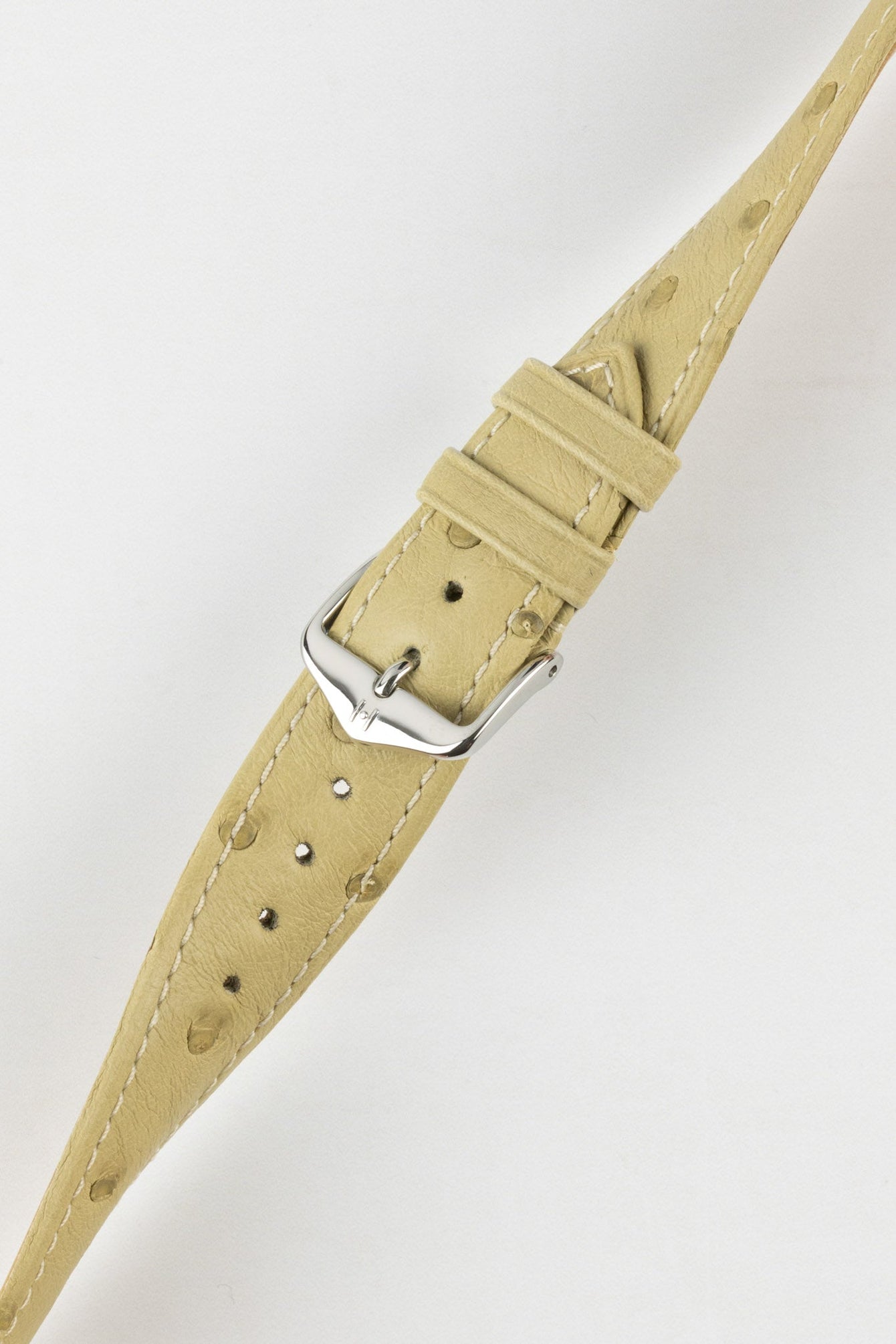 ostrich leather watch strap